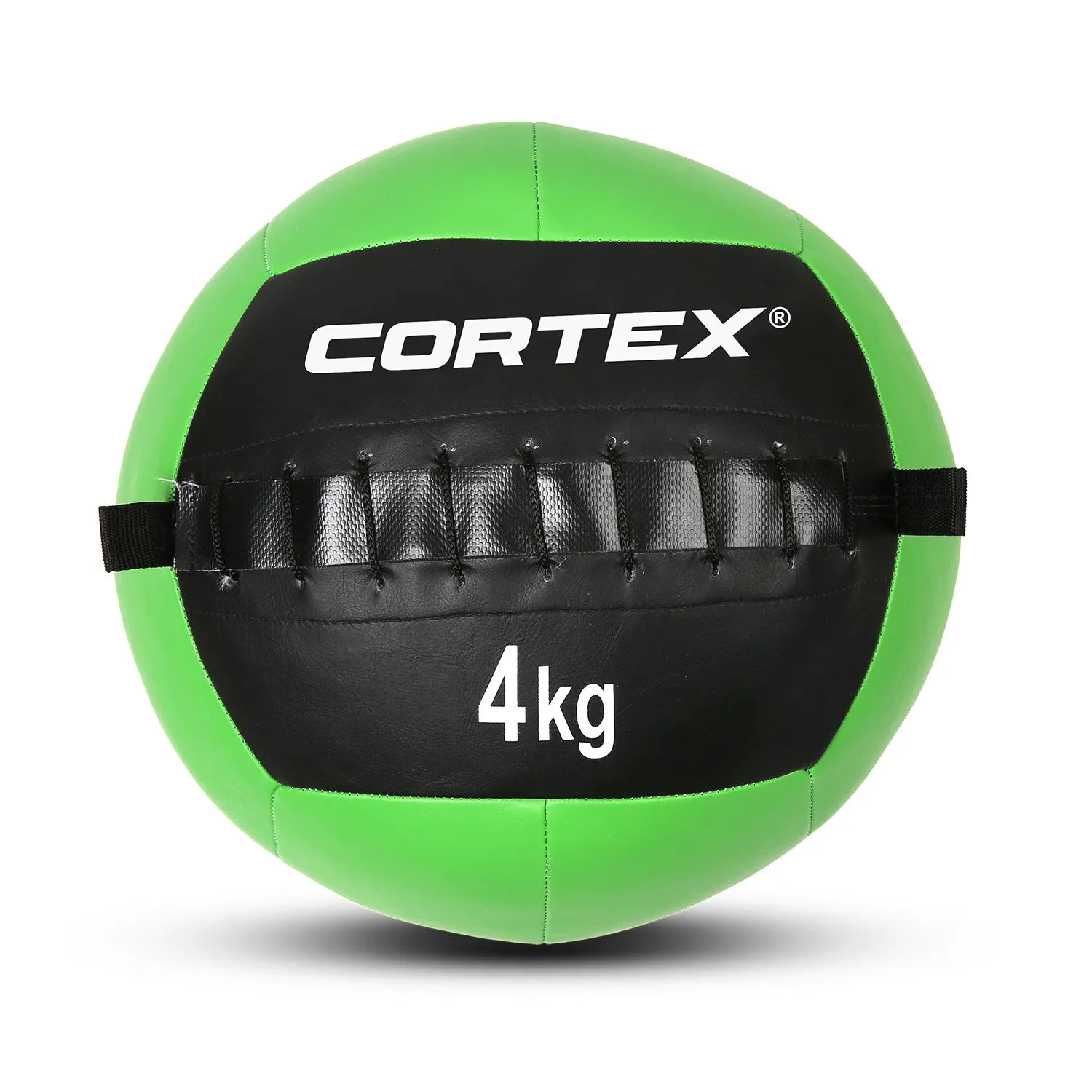 4kg Green Polyurethane Leather Wall Ball - CORTEX