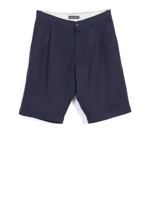 BIRK | Single Pleated Shorts | Indigo