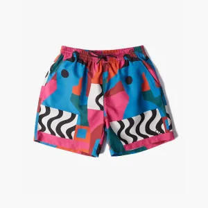 by Parra Distorted Water Swim Shorts / Multi