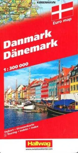 Denmark by Hallwag