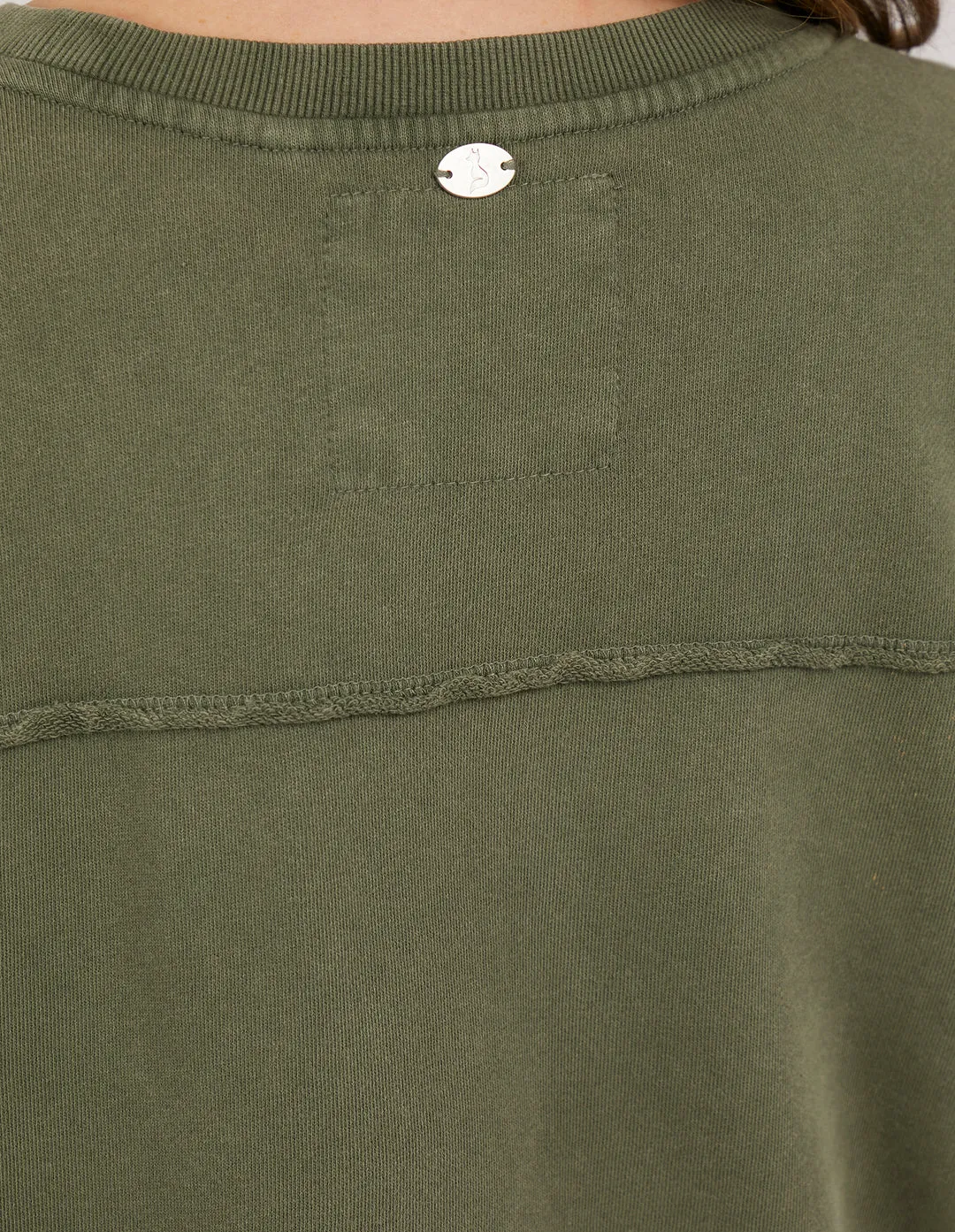 Foxwood Simplified Sweatshirt - Khaki washed