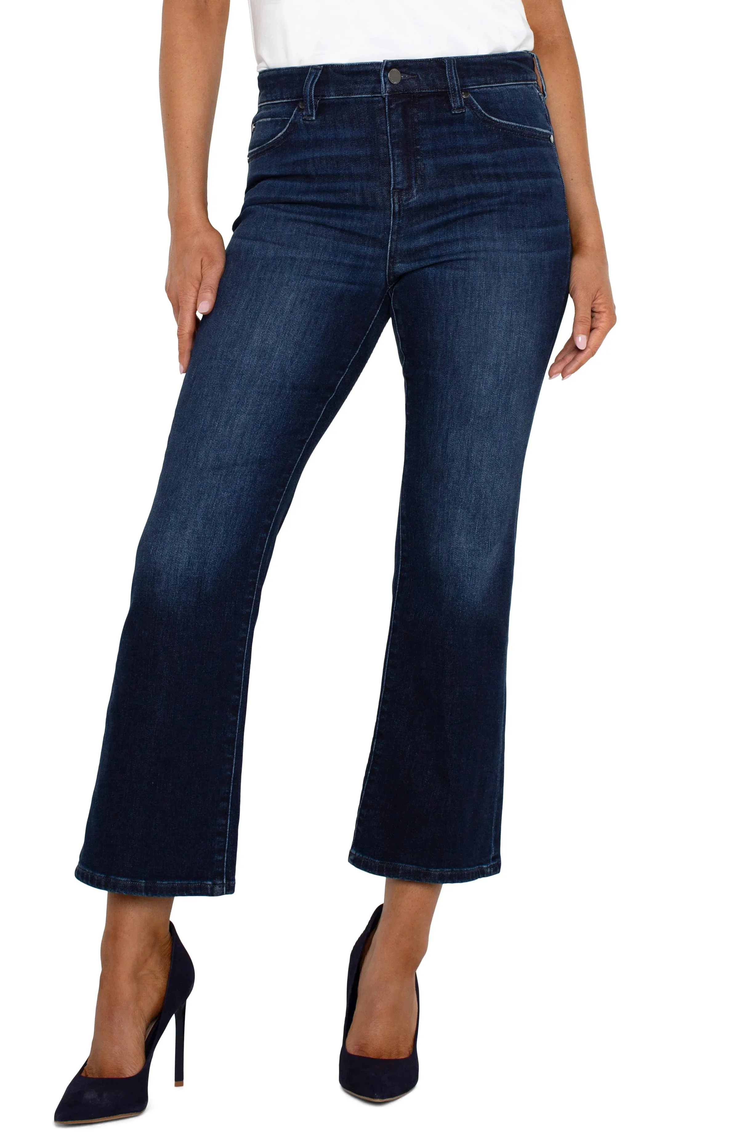 Hannah Cropped Flare Jeans