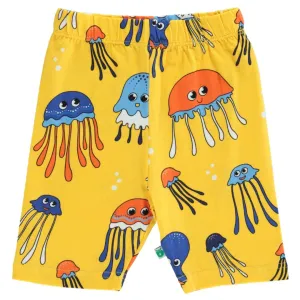 Jellyfish Cycling Shorts in Yellow