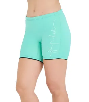 Jetpilot Pacer Ladies Neo Shorts 5" (2025) - Teal