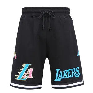 Los Angeles Lakers Washed Neon DK Shorts