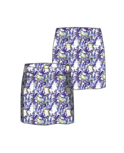 Monarch Beach Golf Skort - Fleur - 16 inch