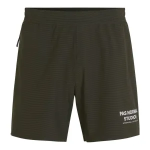 Pas Normal Studios Balance Shorts - Dark Olive