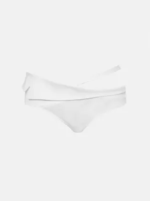 Paulette Shorts Stretch Cotton Virgin White