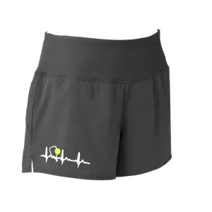 Pickleball Heartbeat EKG | Women's Pickleball Shorts