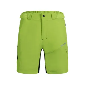 Santic Peak Time Green Men’s Mountain Bike Shorts Loose Fit MTB Shorts