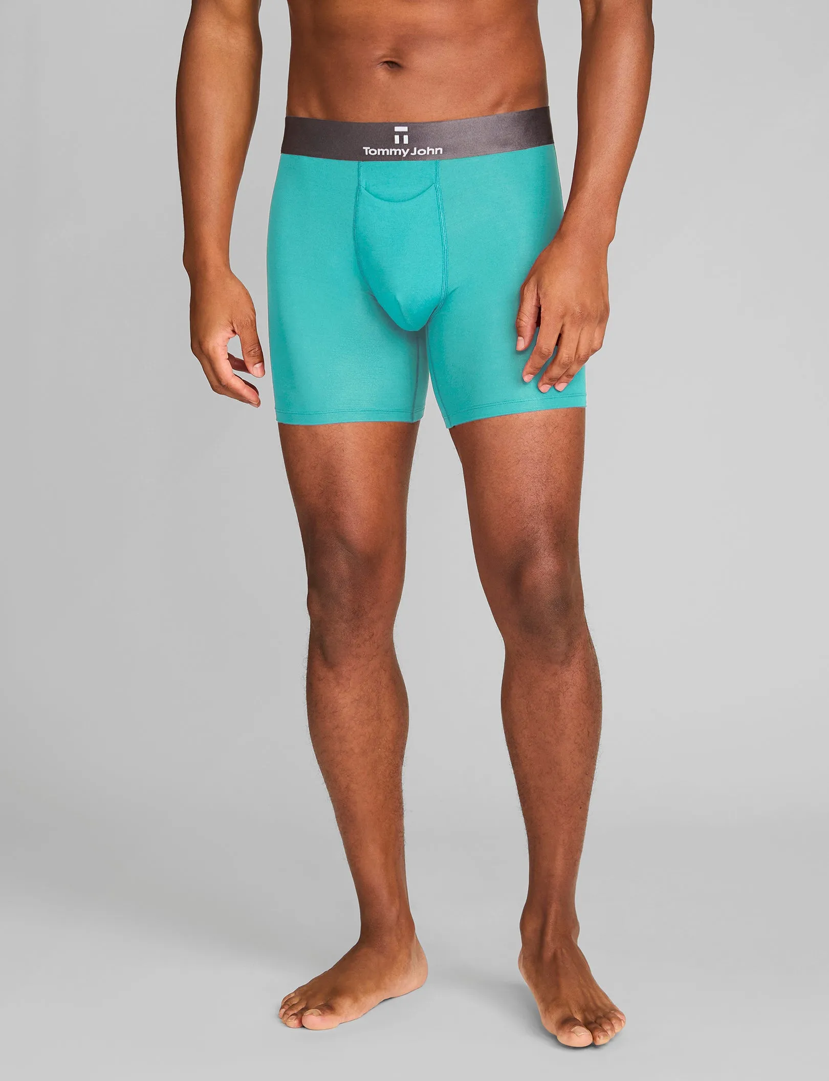 Second Skin Mid-Length Boxer Brief 6"